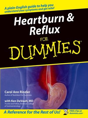 cover image of Heartburn and Reflux For Dummies